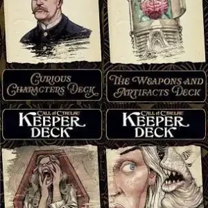 Call of Cthulhu Keeper Deck - Second Edition - Bestseller